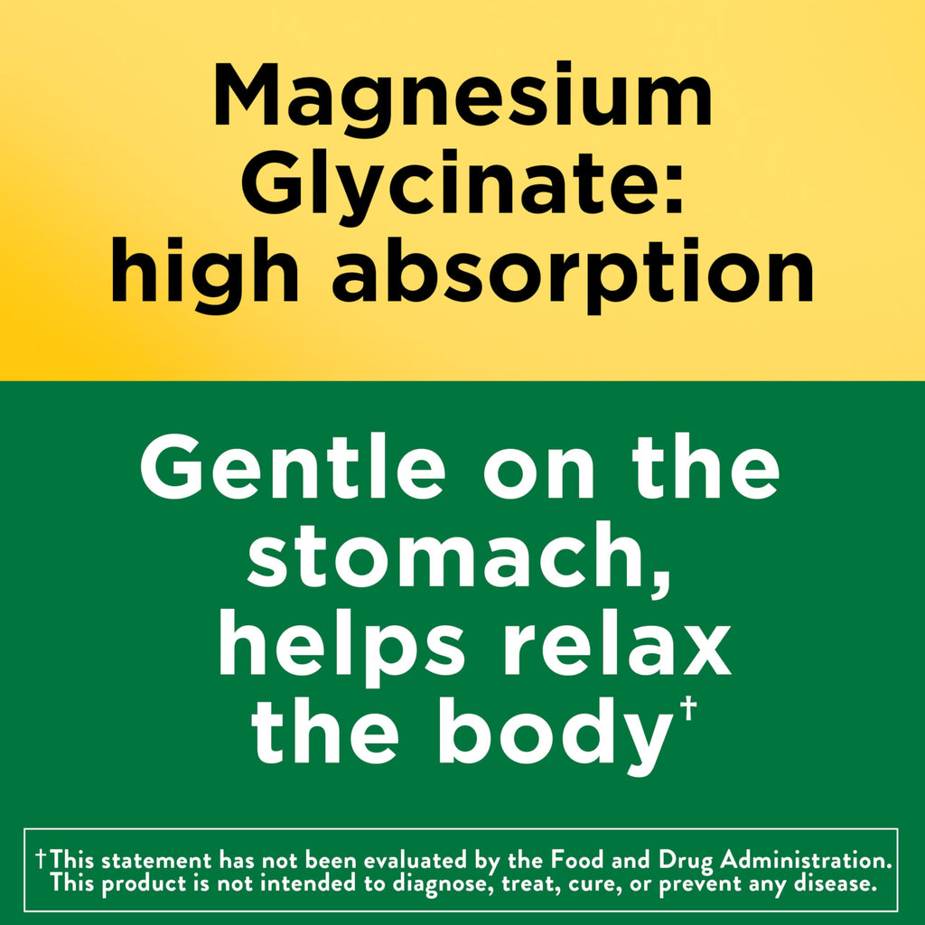 Magnesium Glycinate 200 mg 60 Capsules X7398