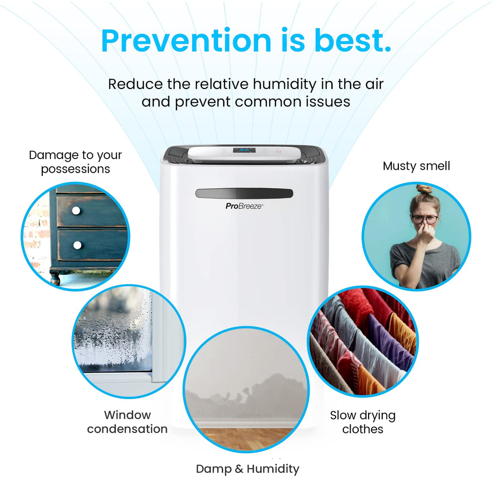 50 Pint Dehumidifier with Continuous Drain Hose J40559
