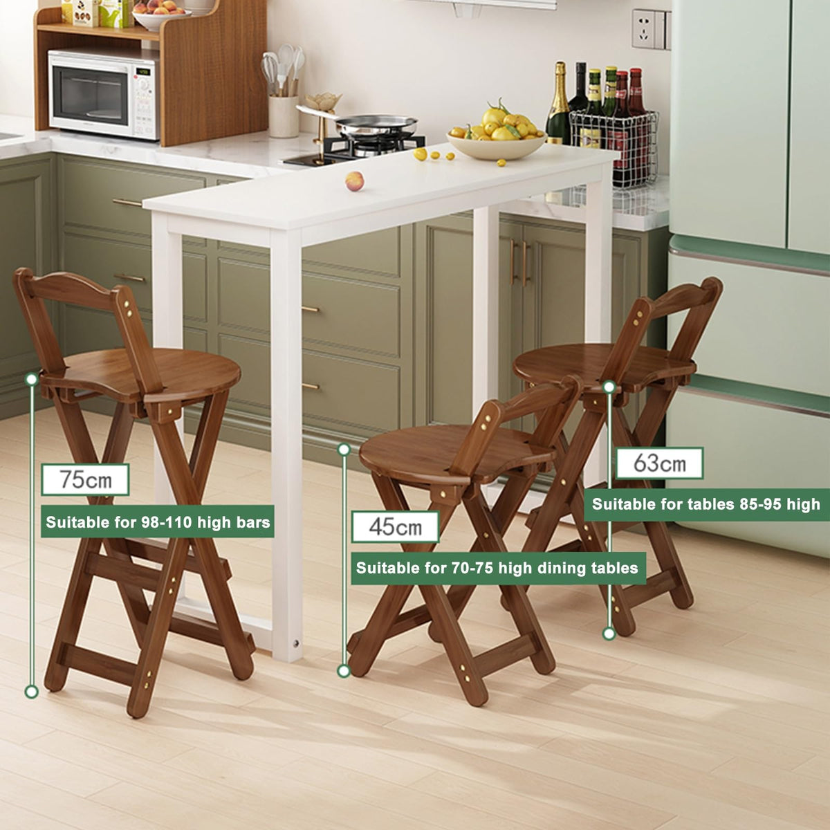 Folding Chair with Back J385421