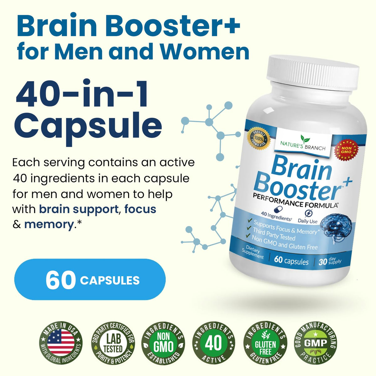 Brain Booster Supplement O185478