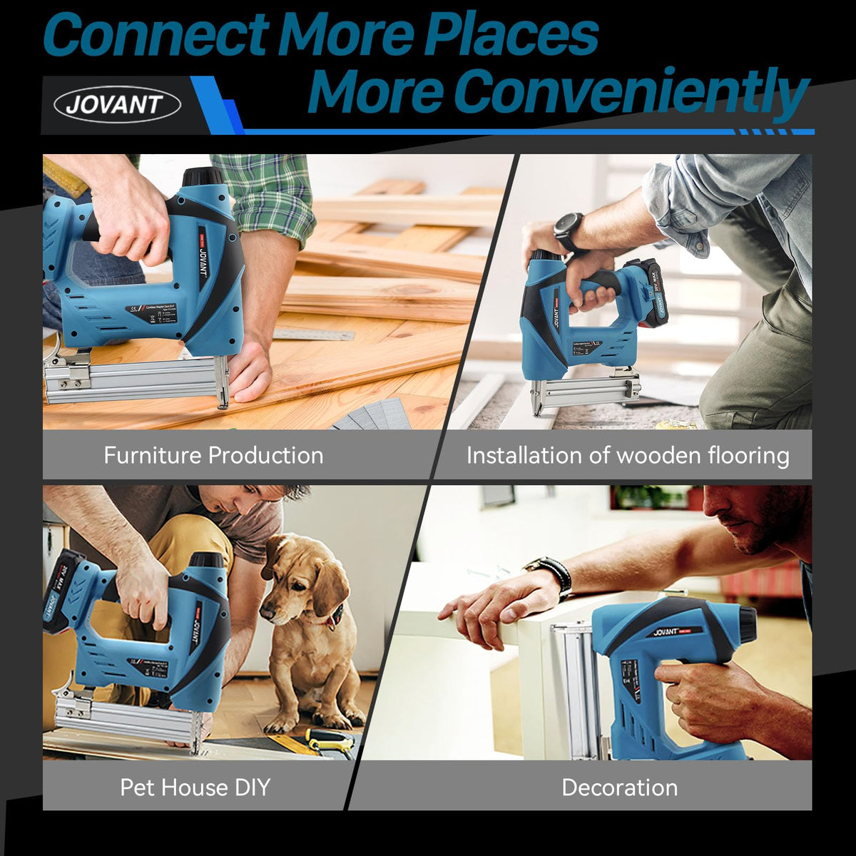 2-in-1 Cordless Nail Gun with Angle Grinder U993663