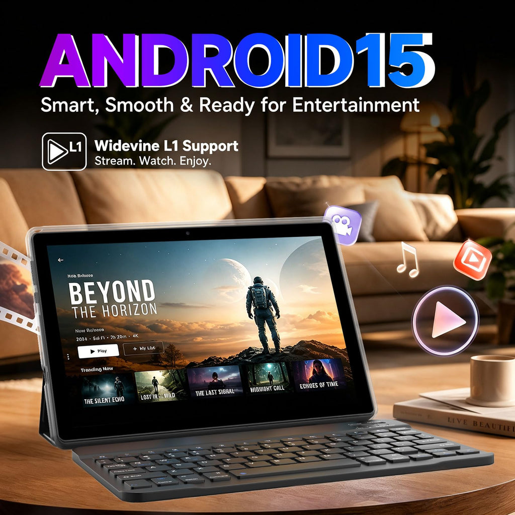 10 inch Tablet with Keyboard B565310