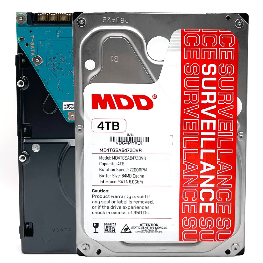4TB 7200RPM SATA 3.5inch Internal Hard Drive Y38683