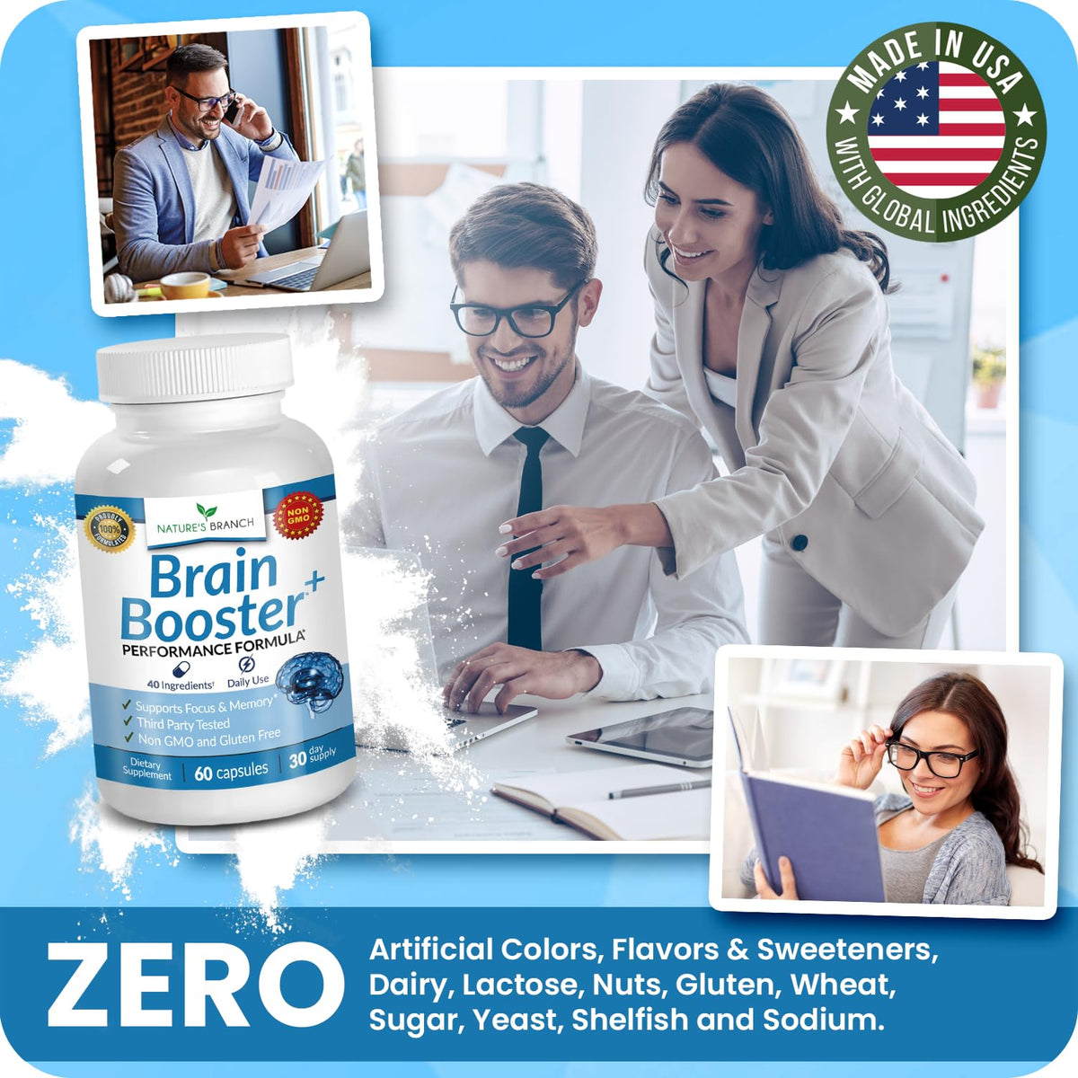 Brain Booster Supplement O185478