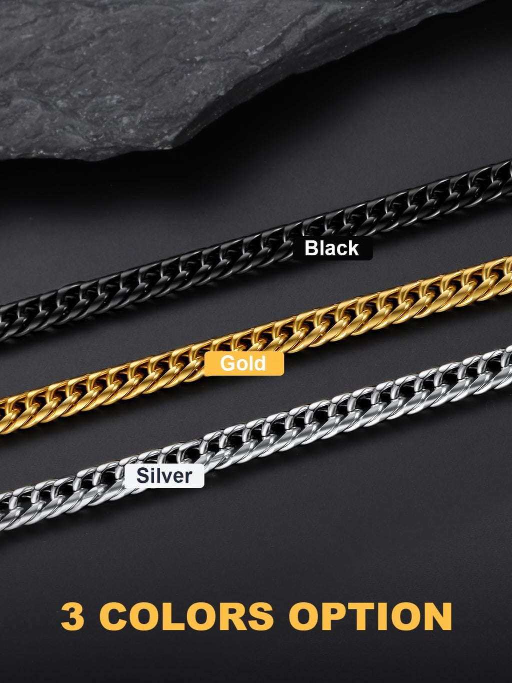 Cuban Link Chain Necklace L2584