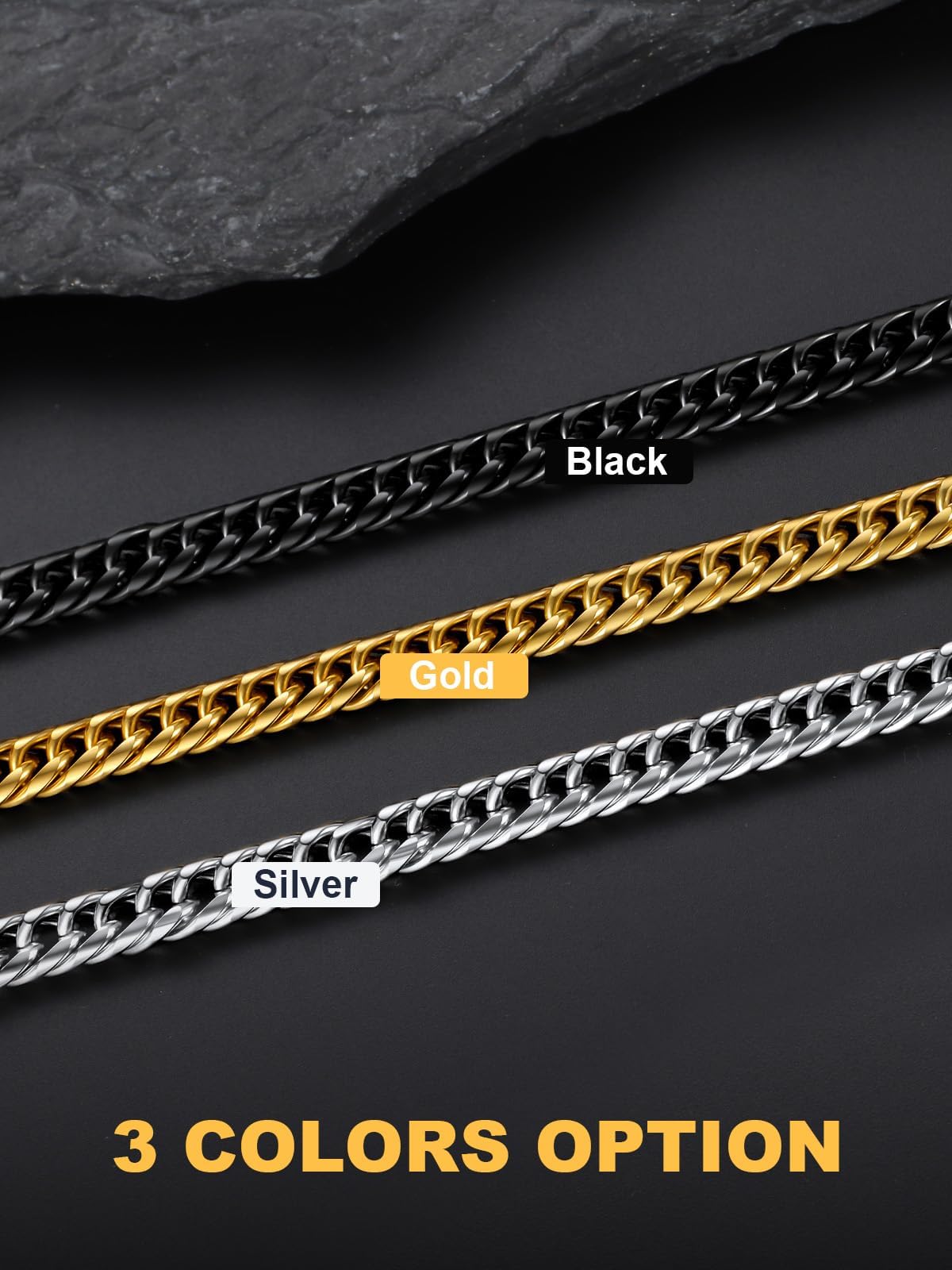 Cuban Link Chain Necklace L2584