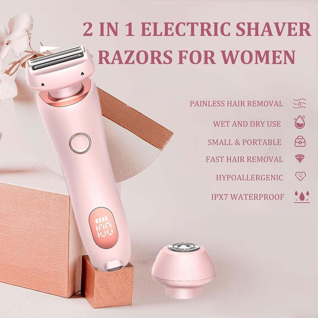Blue Compact Facial Hair Removal Epilator L861234