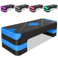 27" Adjustable Aerobic Step Platform with 4 Risers Q5381