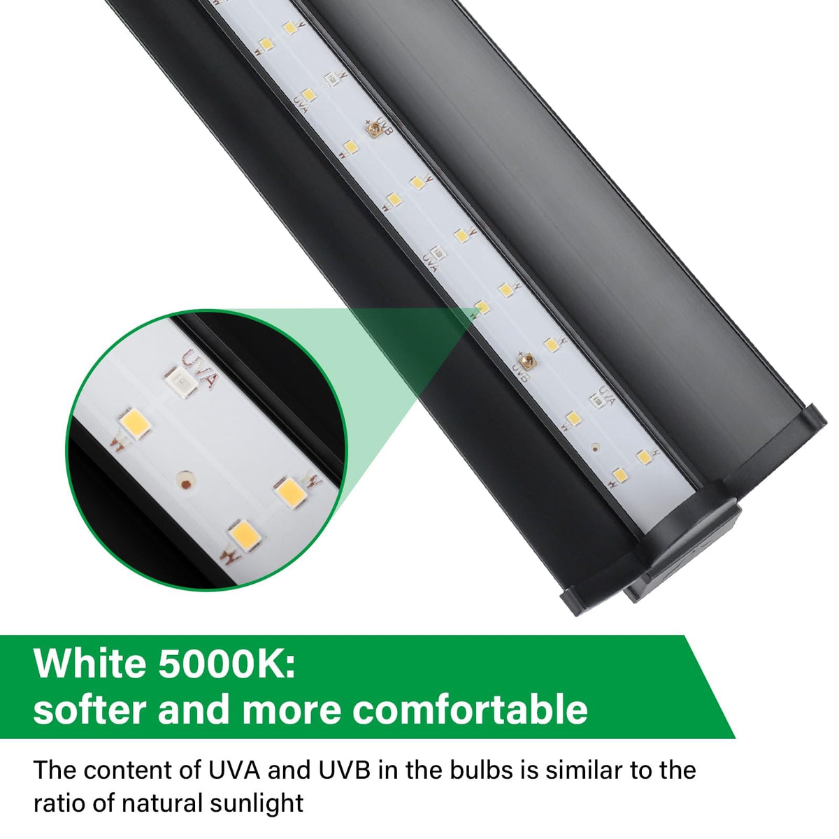 10W UVB Reptile Light Fixture 12 Inch F760251