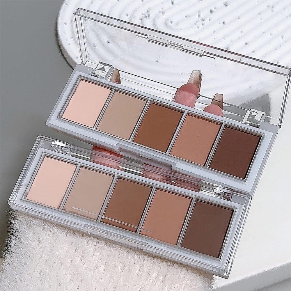 Peach Nude Neutral Matte Eyeshadow Palette I533
