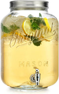 2 Gallon Glass Drink Dispenser with Spigot P40750
