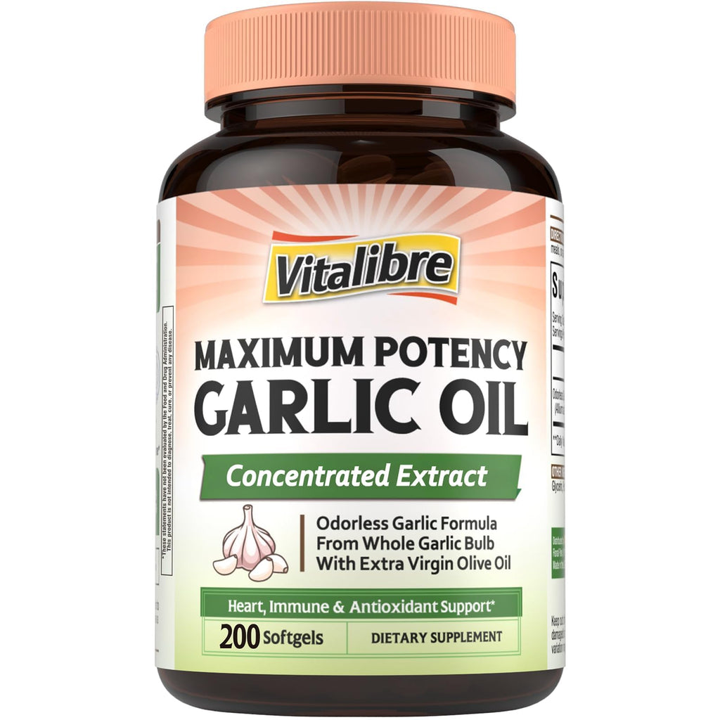 Odorless Garlic Oil 200 Softgels Y57088