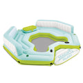 Inflatable Island Float with Built In Cooler and Cup Holder B629340
