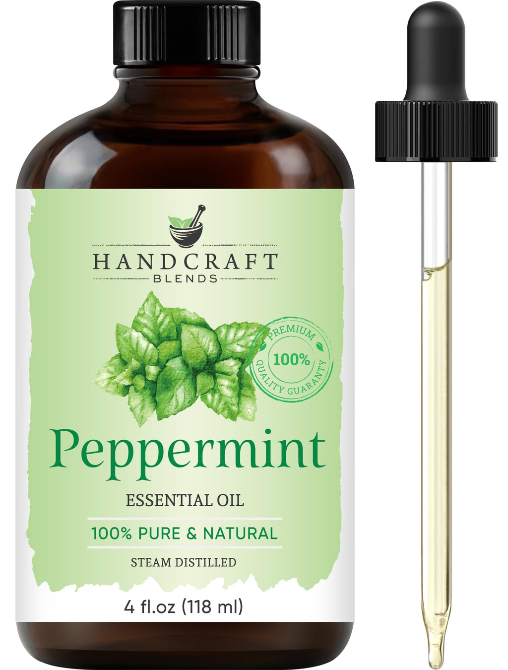100% Pure & Natural Orange, Lavender, Peppermint Essential Oil Blend 4 Fl. Oz X6368