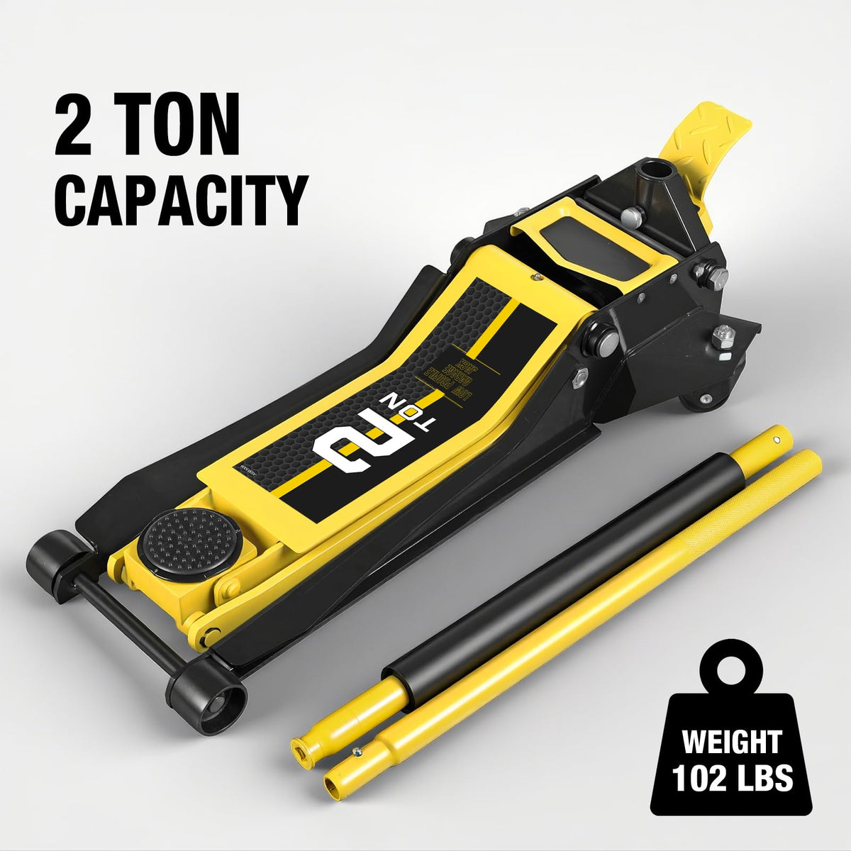2 Ton Low Profile Hydraulic Floor Jack with Foot Pedal E692