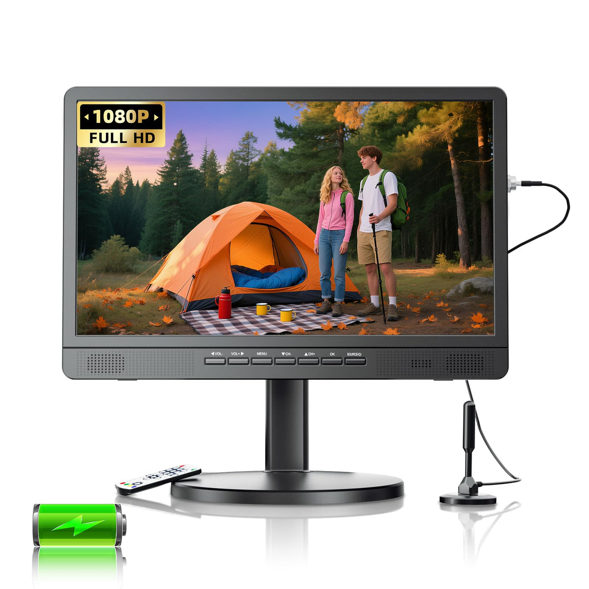 18.5" Portable TV with Antenna L19384