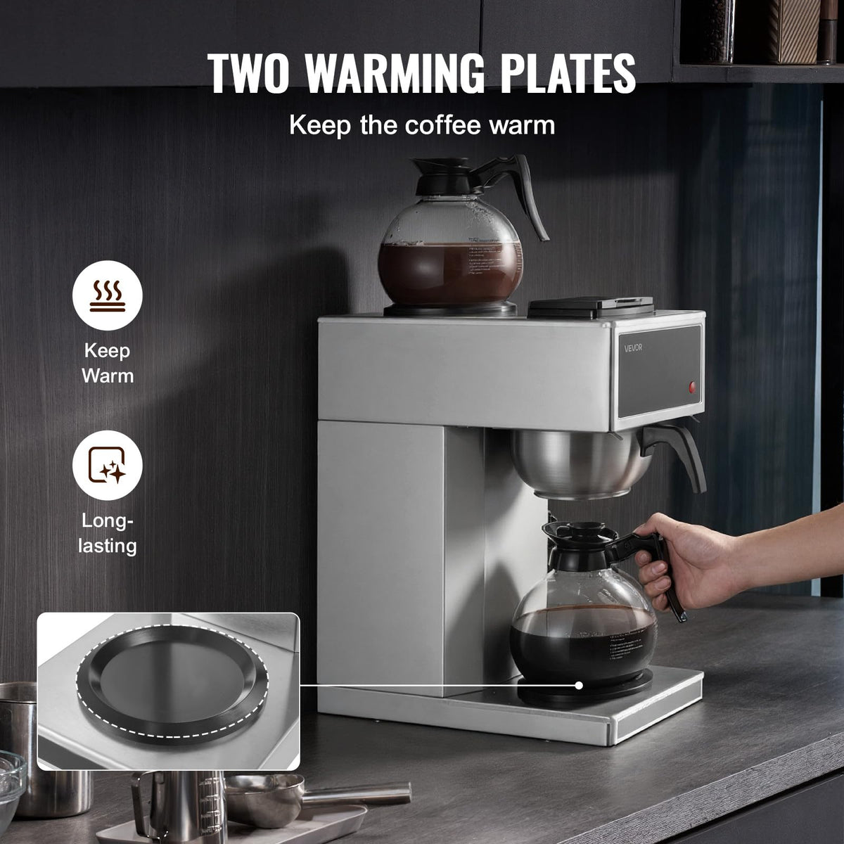Commercial Drip Coffee Maker 12 Cups K779855