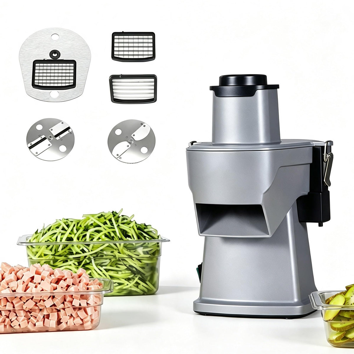 4 in 1 200W Electric Vegetable Chopper Slicer Dicer Shredder N9423