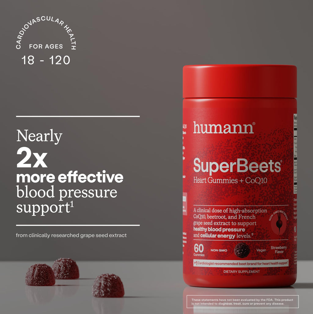 Heart Gummies 150mg CoQ10 60 Ct P780
