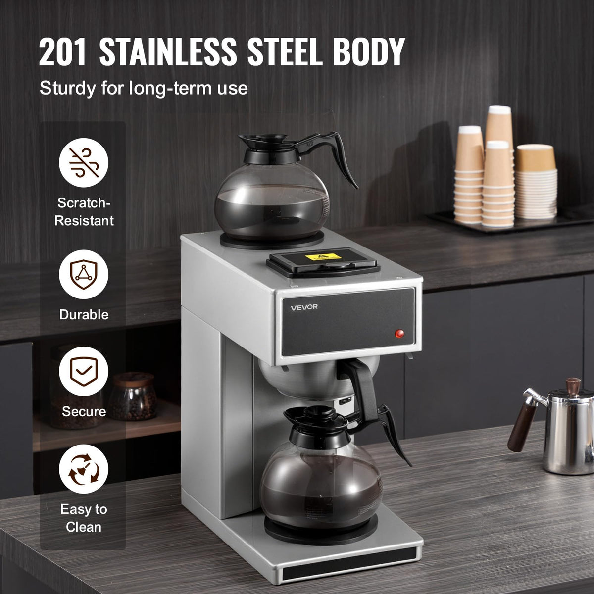 Commercial Drip Coffee Maker 12 Cups K779855