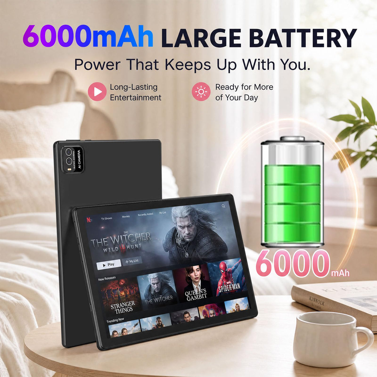 10 inch Tablet with Keyboard B565310