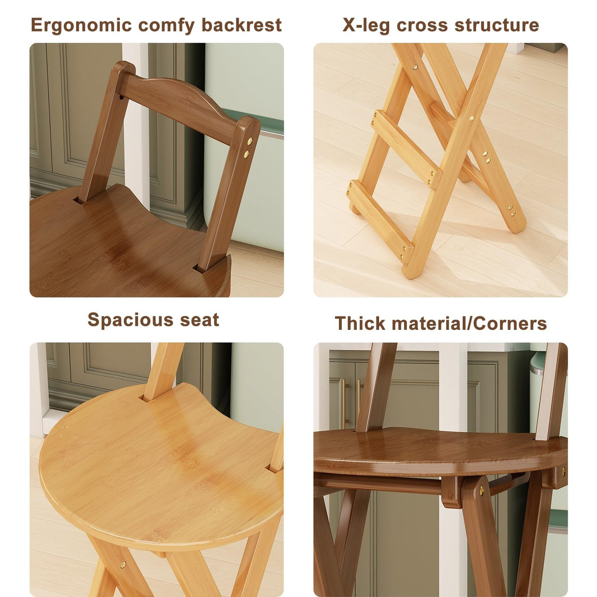 Folding Chair with Back J385421