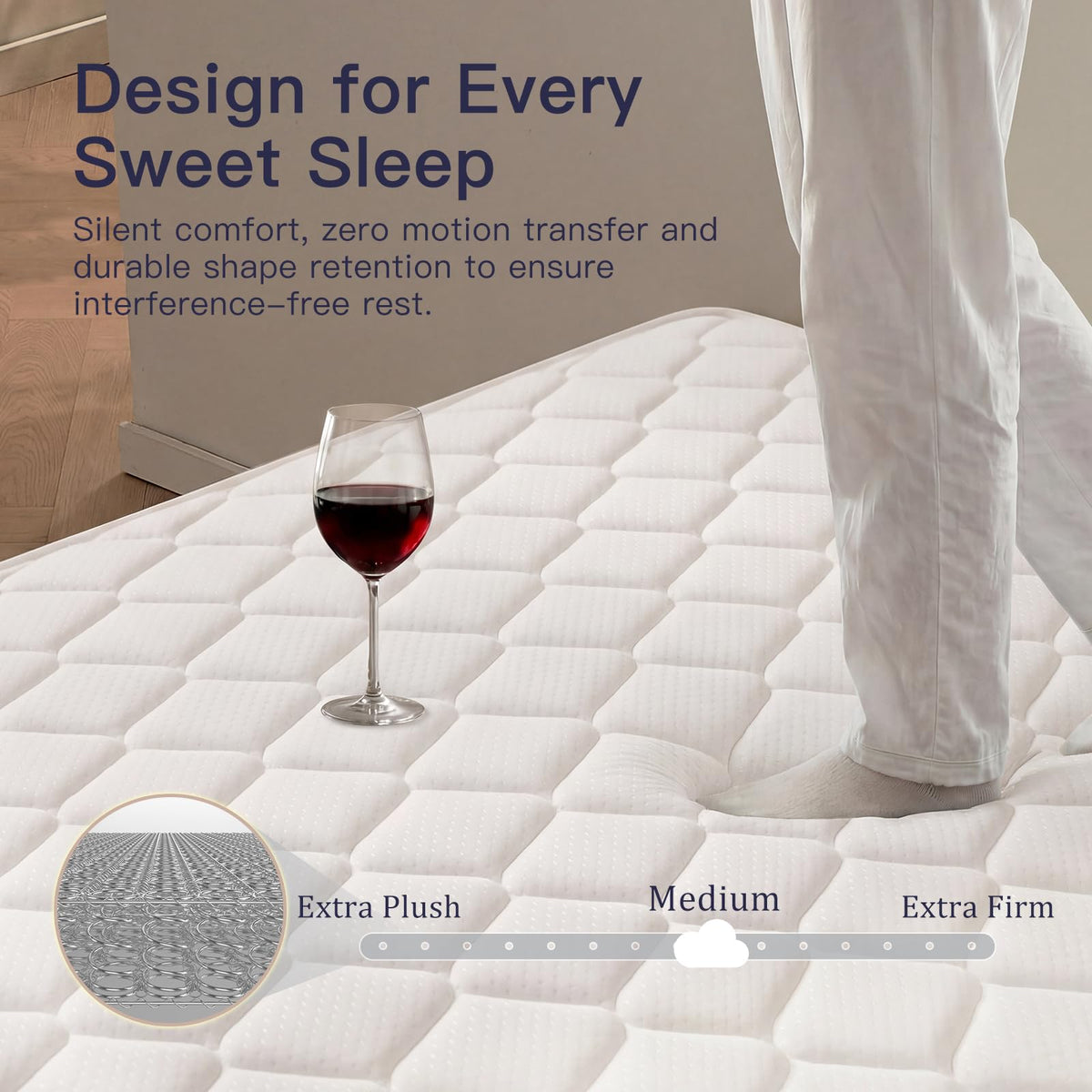 6 Inch Twin Mattress with Bonnell Spring I5587