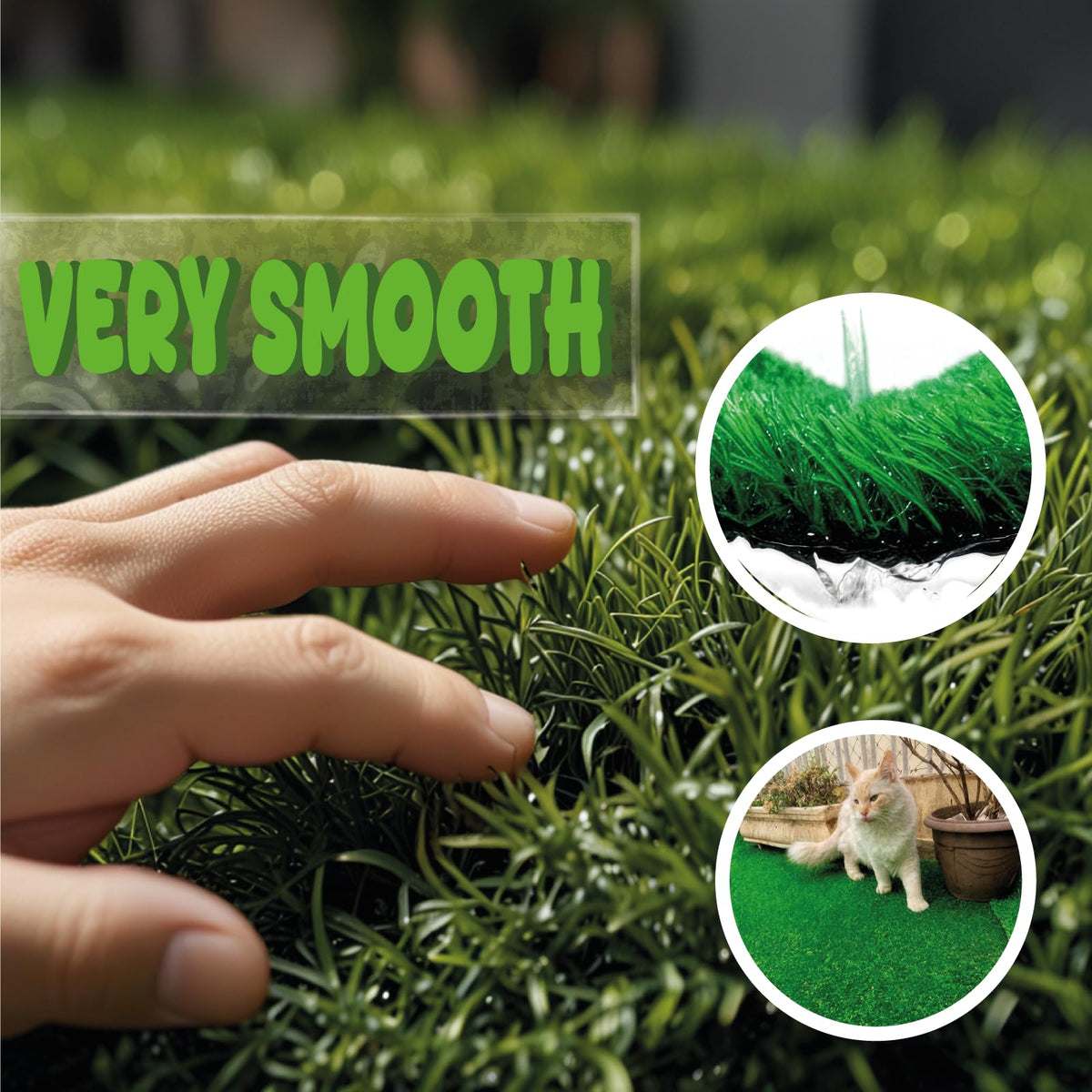 2-Pack Artificial Grass Potty Pad 20x25 Inch K70377