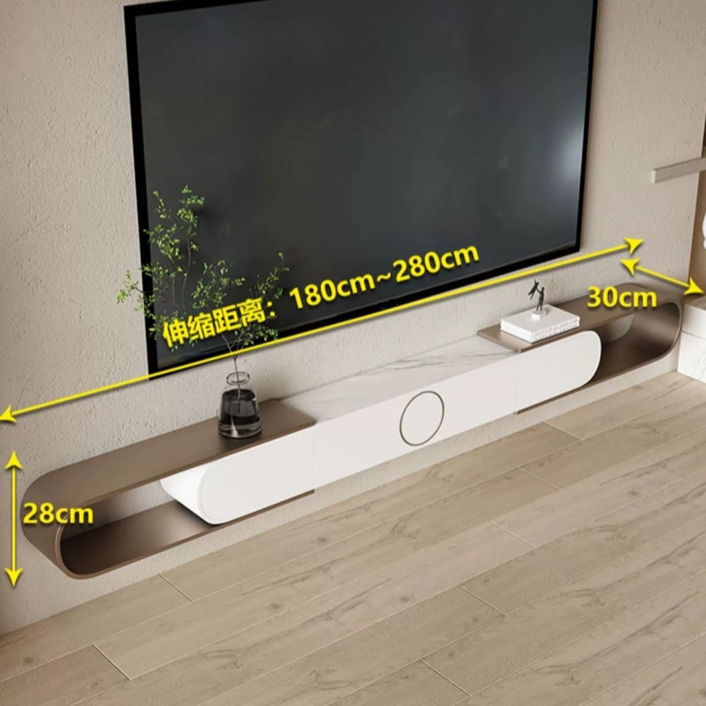 Expandable Wall Mounted TV Stand with Storage T659
