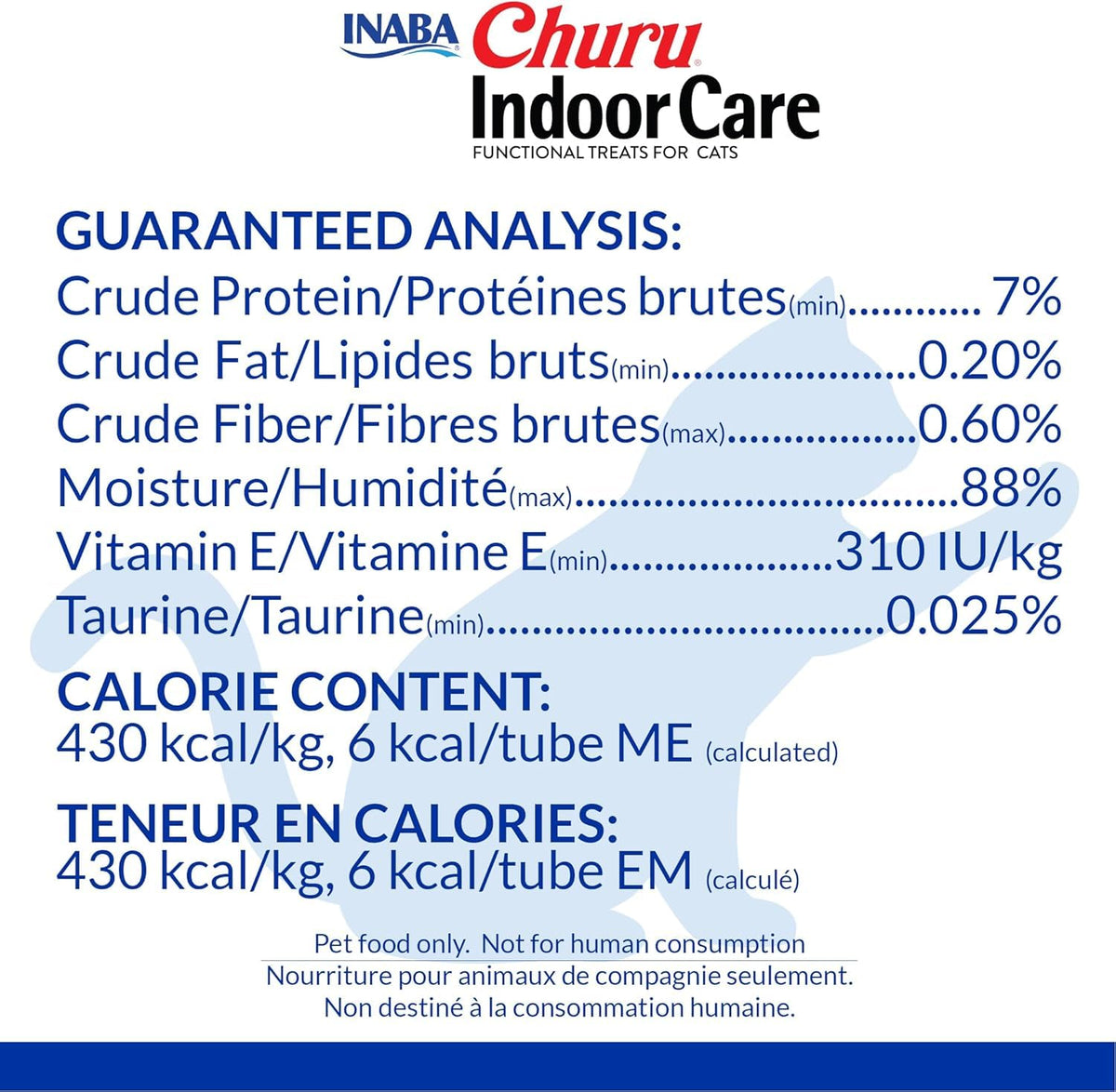 Creamy Lickable Purée Cat Treat with Taurine & Vitamin E, 0.5 oz, 4 Tubes X23939