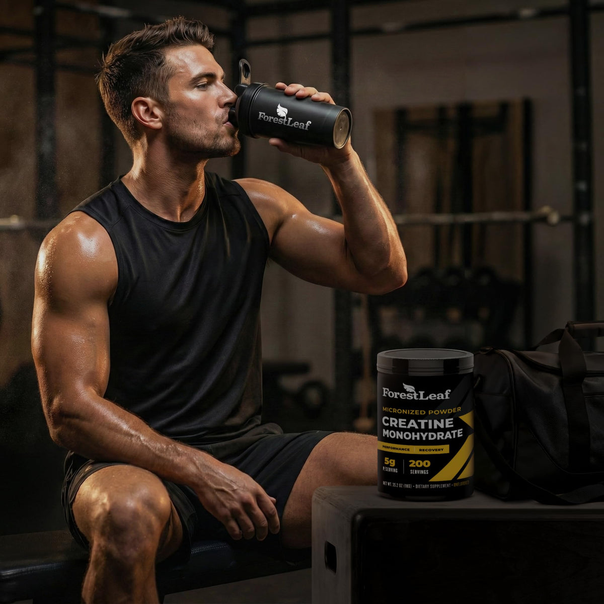 Micronized Creatine Monohydrate Powder 5G Per Serving 200 Servings F6718