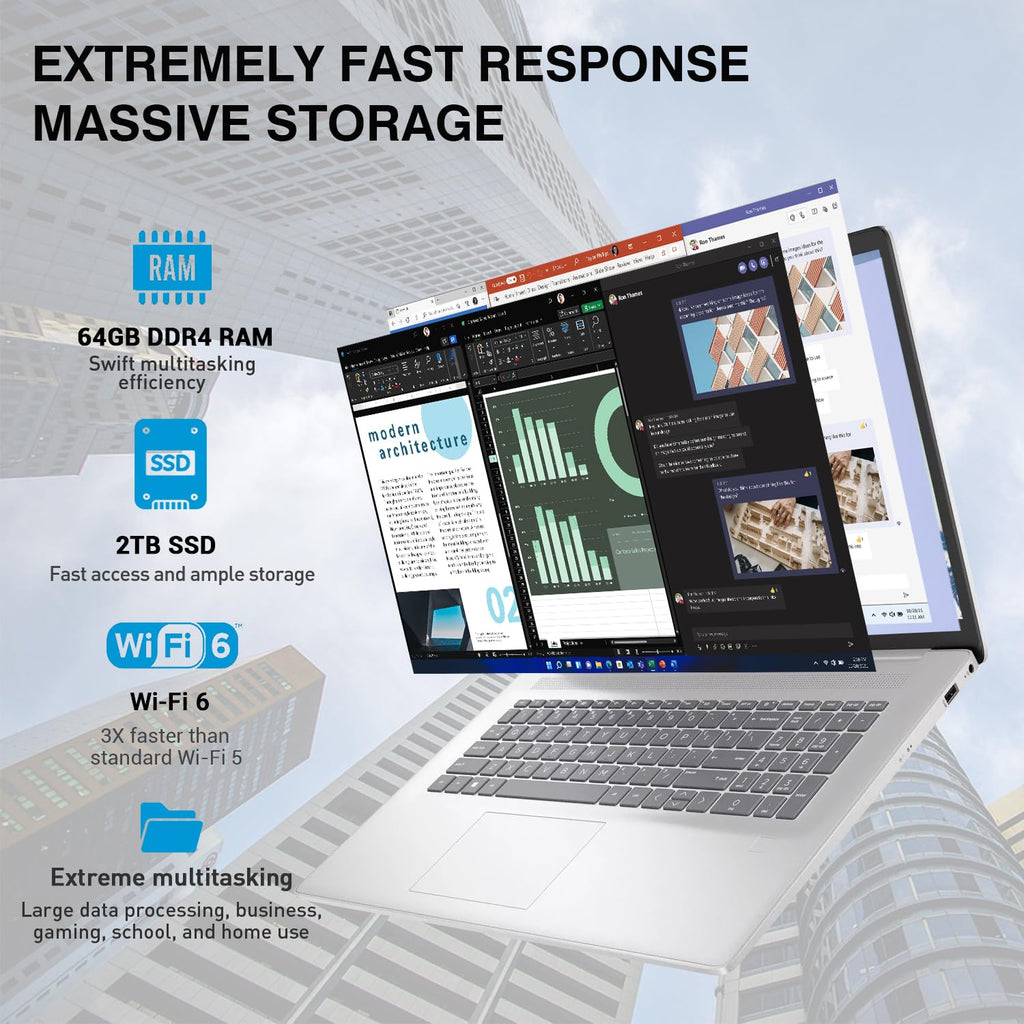 17.3 Inch Touchscreen Intel Core i7 Laptop D8098