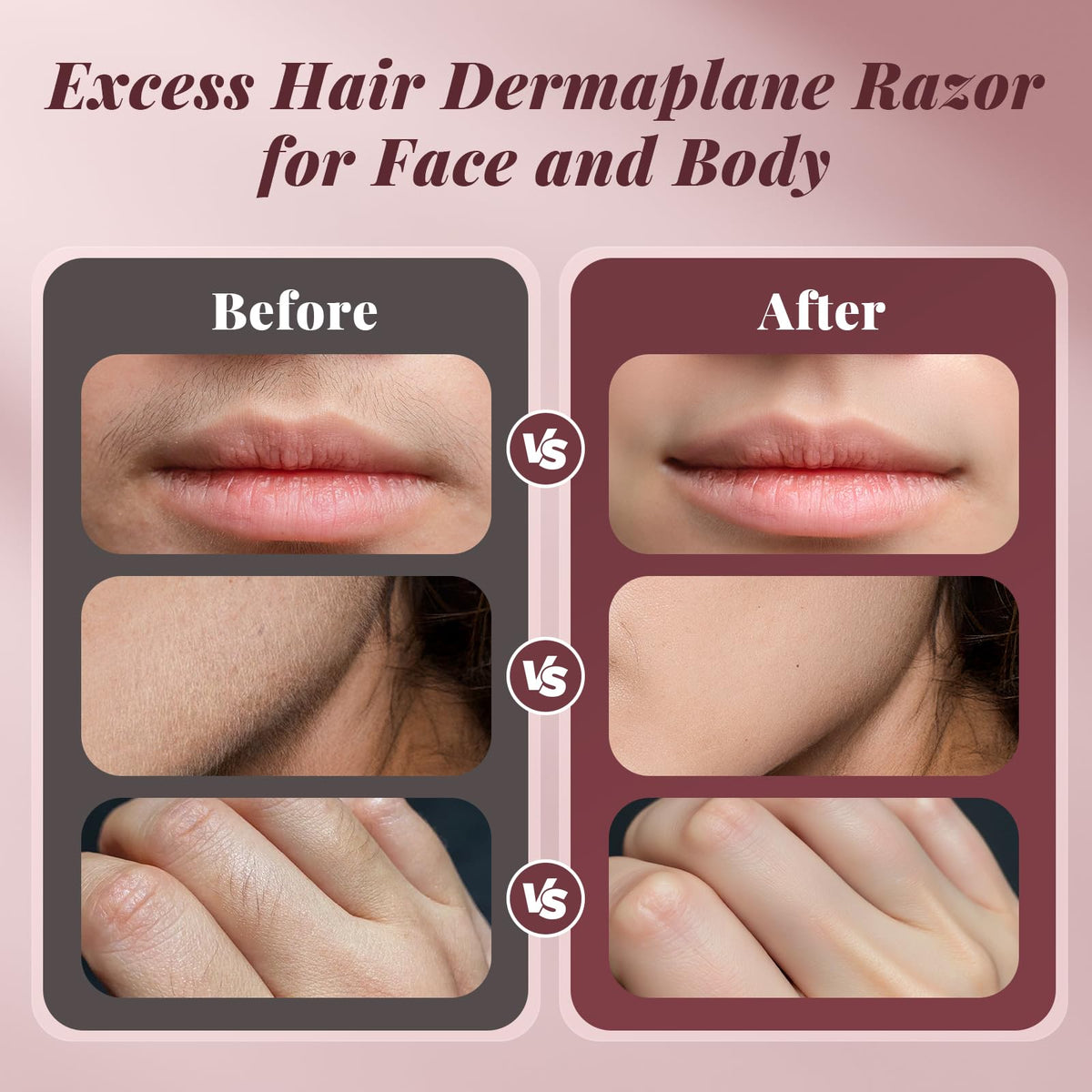 Pink Facial Razor Y480952
