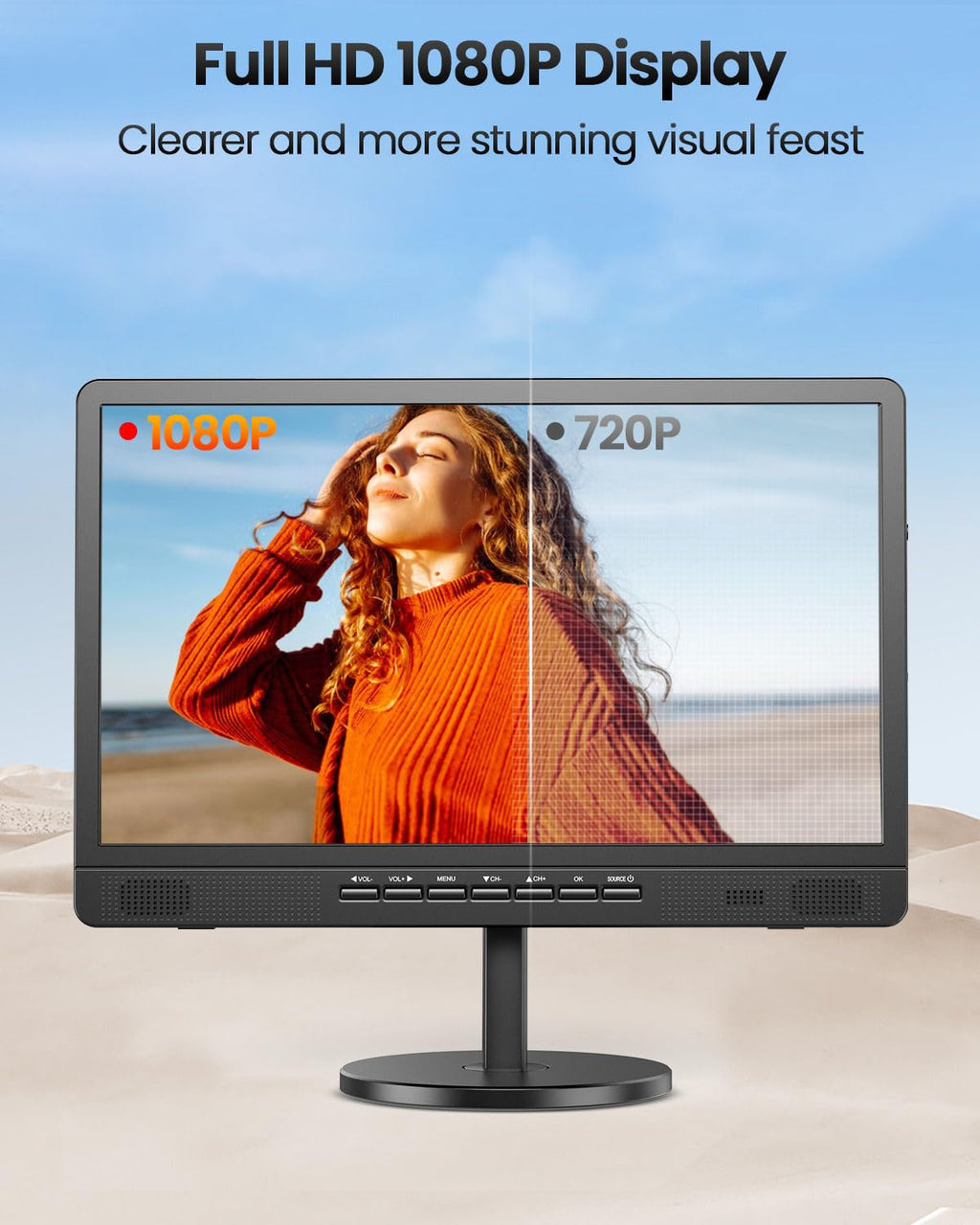 18.5" Portable TV with Antenna L19384