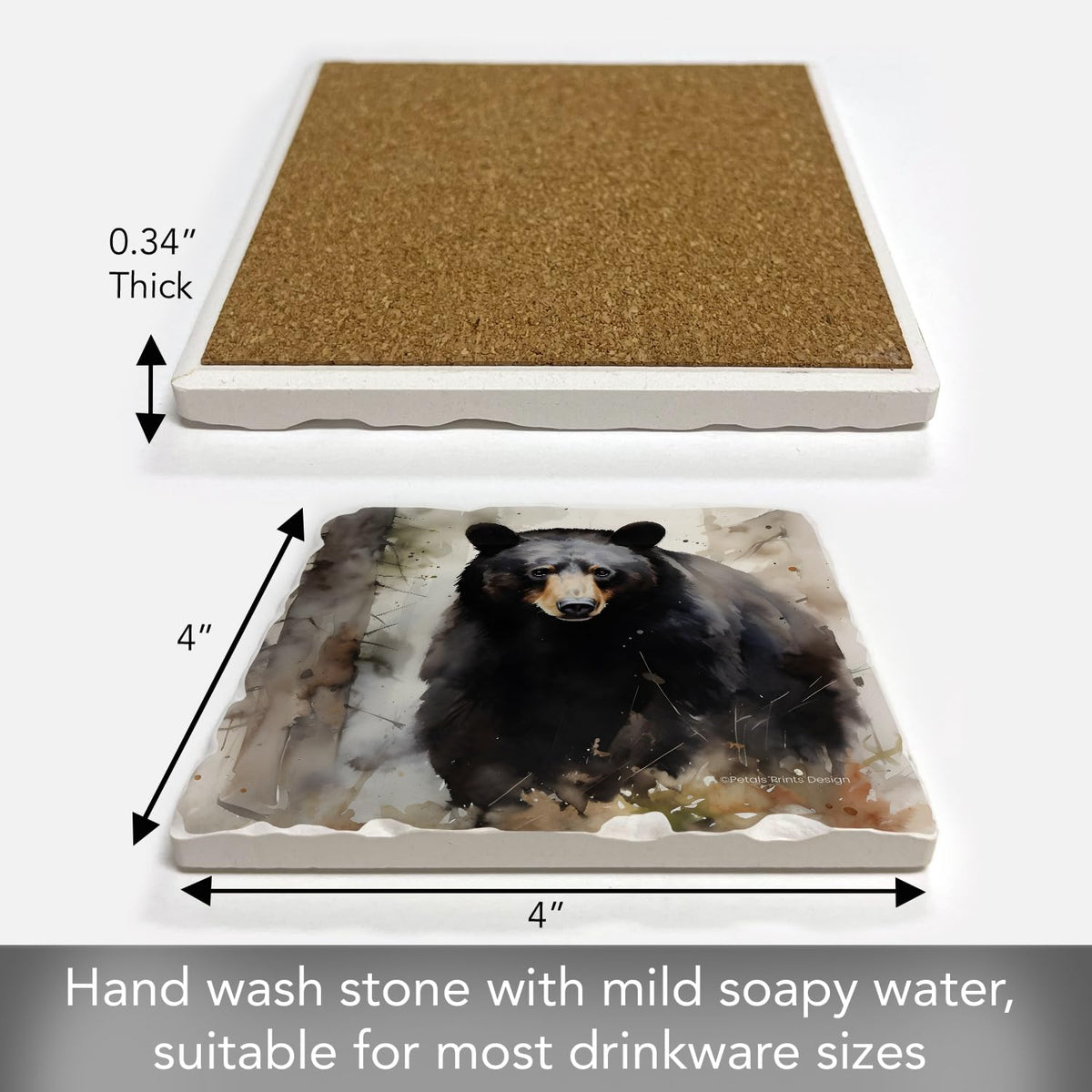 Black Bear Coasters X33504