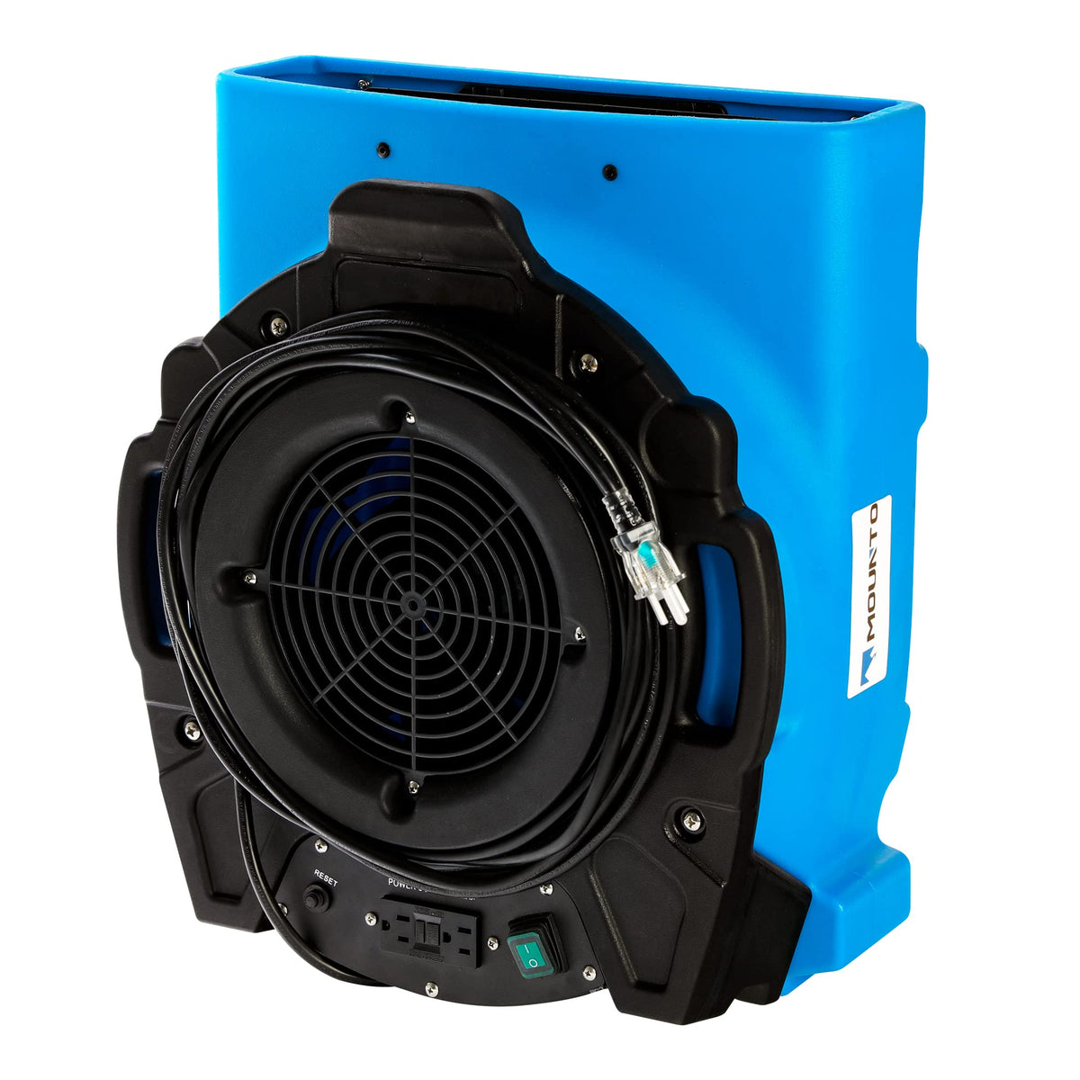 1/4hp 1200cfm 2 Speed Low Profile Air Mover Floor Dryer Fan P196966