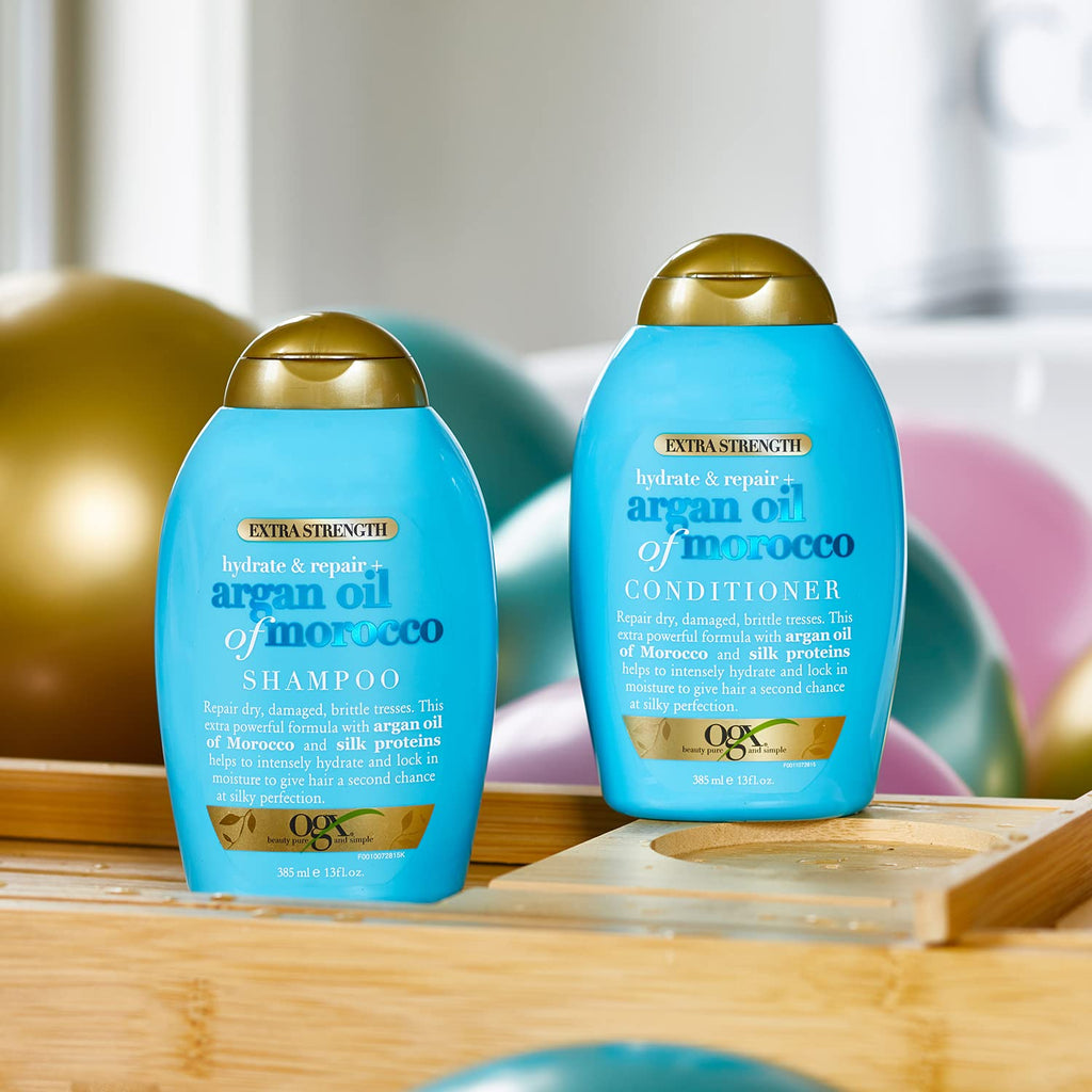 13 Fl Oz Argan Oil Shampoo & Conditioner J857581