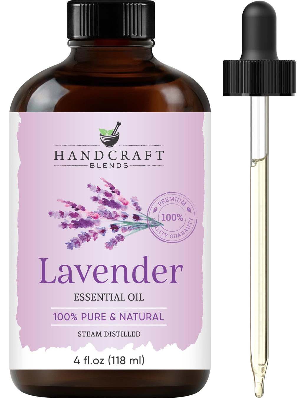 100% Pure & Natural Orange, Lavender, Peppermint Essential Oil Blend 4 Fl. Oz X6368