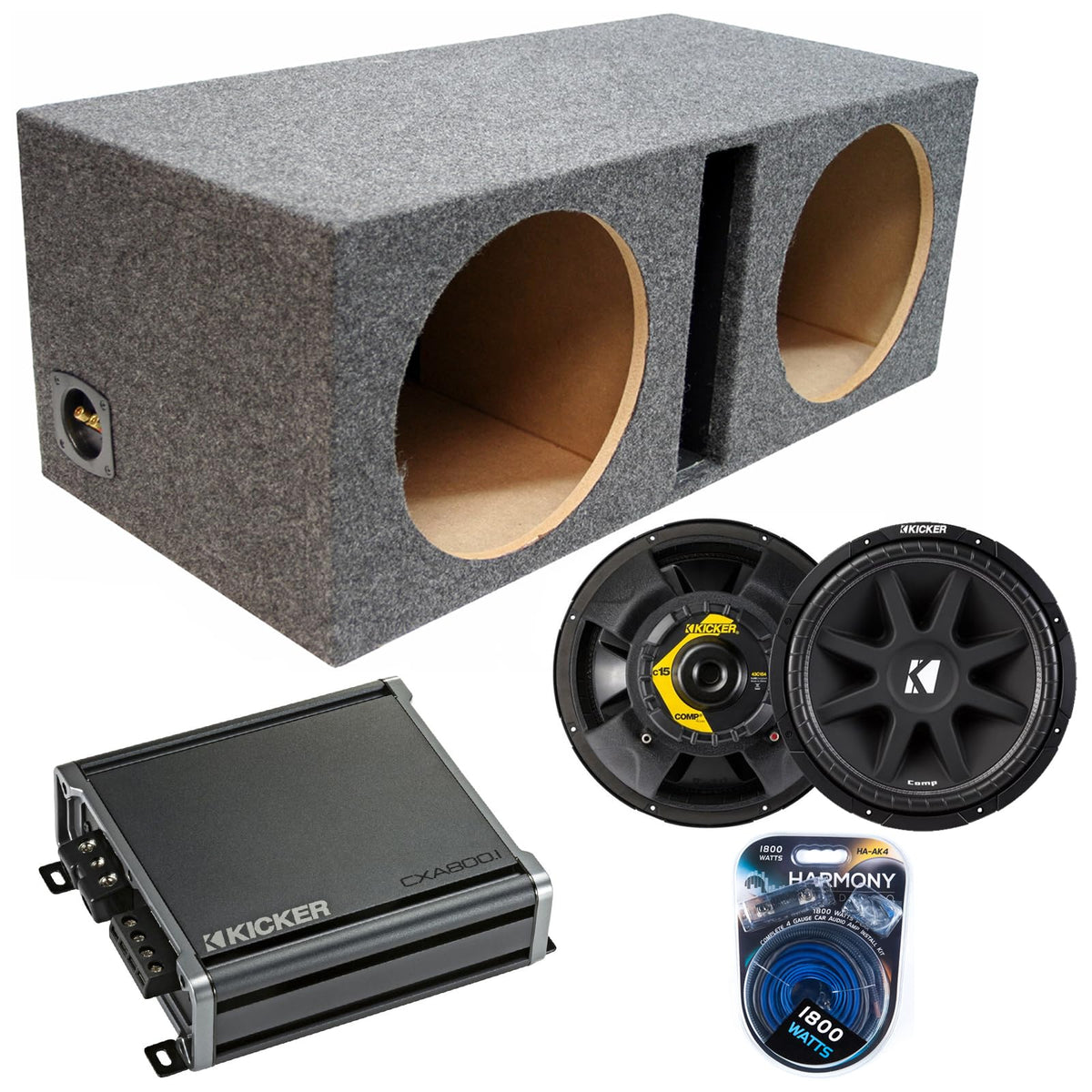 Dual 15" Sub Box V420951