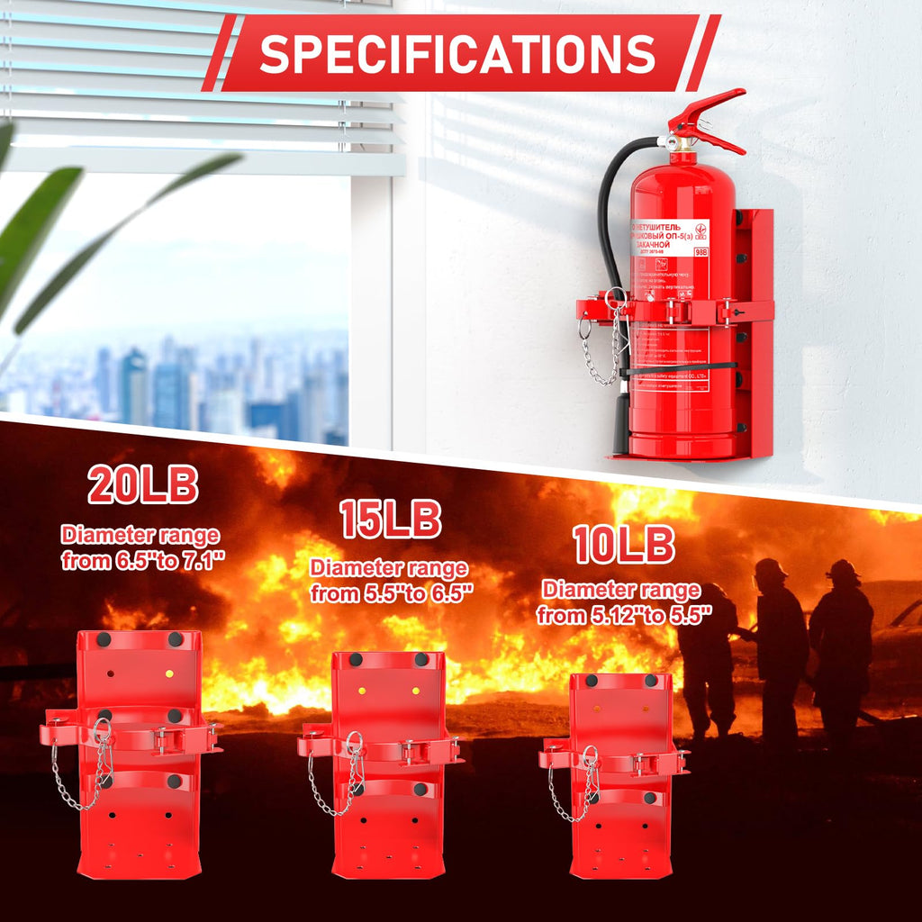 Heavy Duty Fire Extinguisher Mount M639670