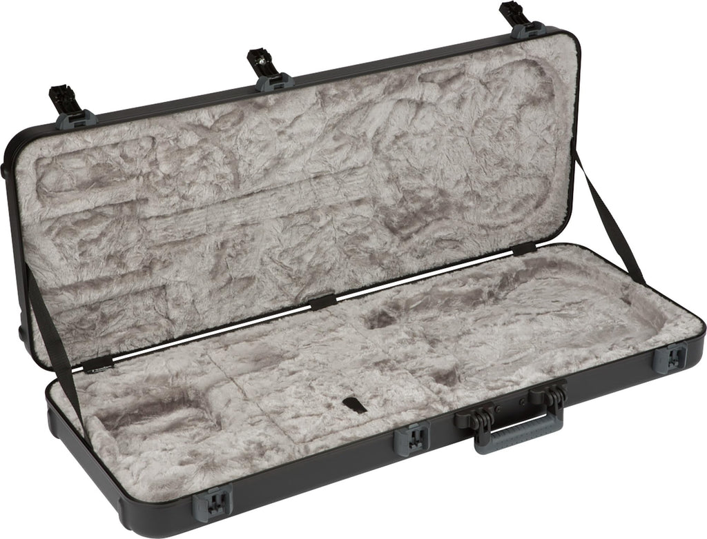 Black Molded Guitar Case with Guitar Strap and 24-Pack Picks P727