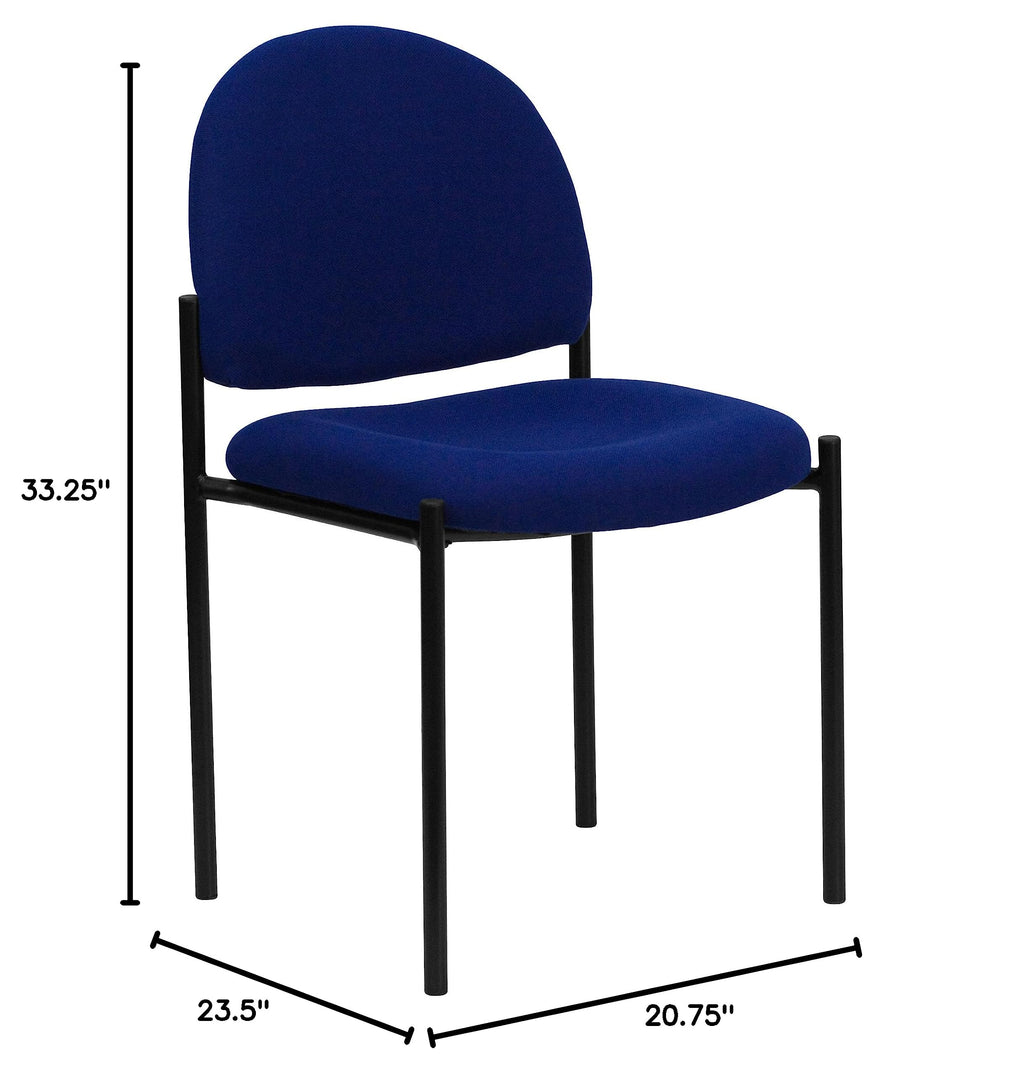 Navy Stackable Reception Chair J73524