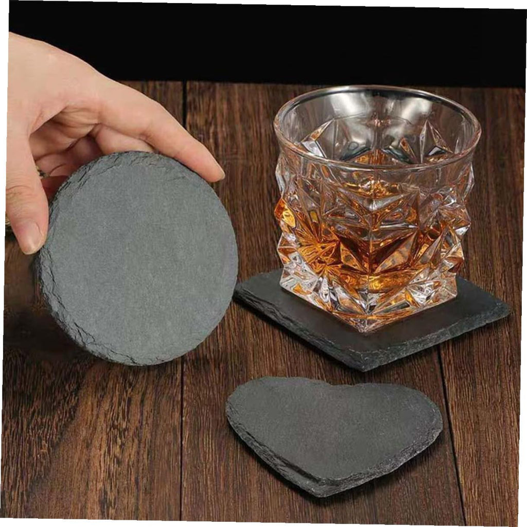 12pcs Natural Coasters S582