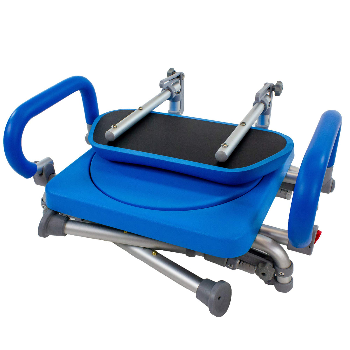 Folding Shower Chair with Padded Seat Armrests Backrest T86717