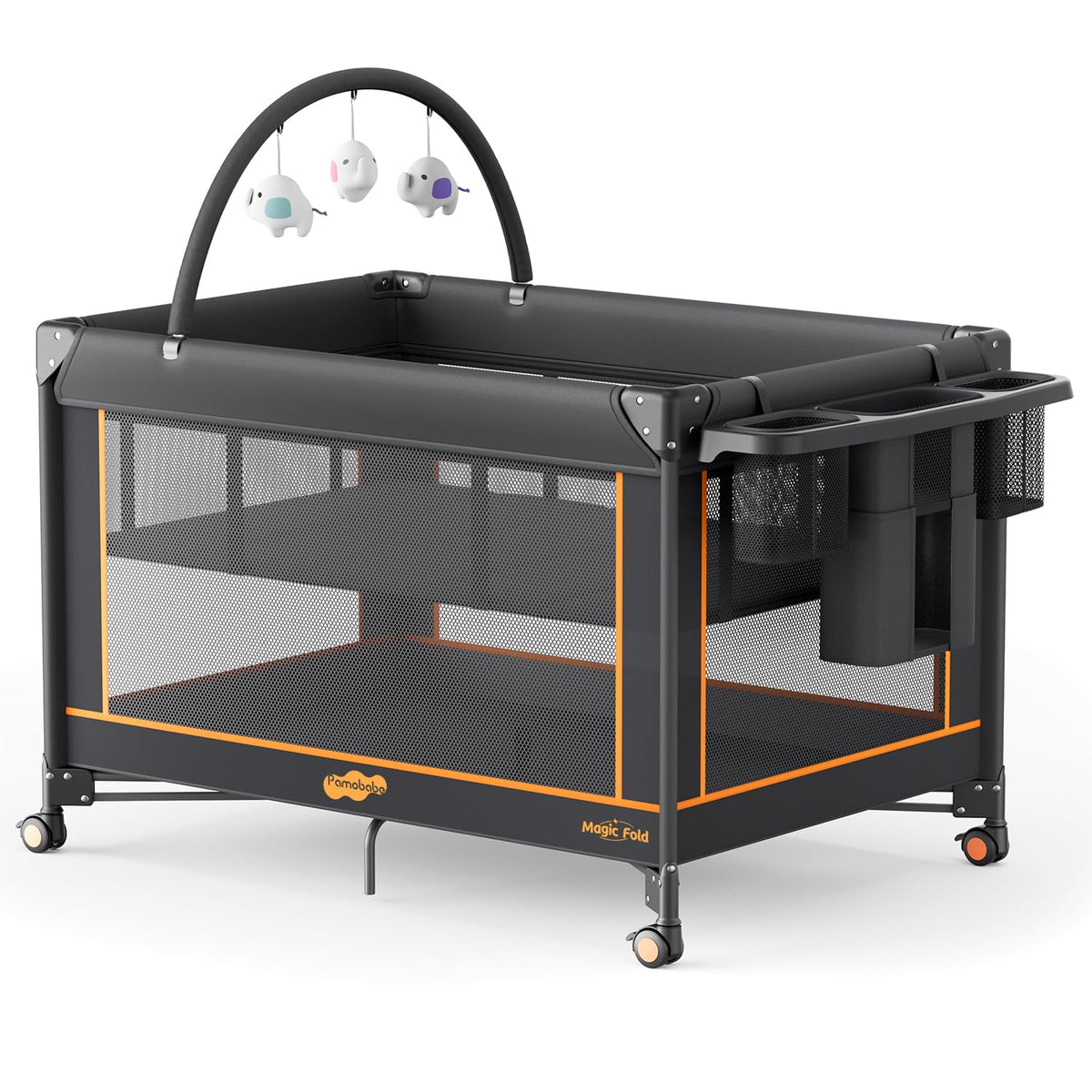 Portable Foldable Playard with Mattress and Storage Bag E202
