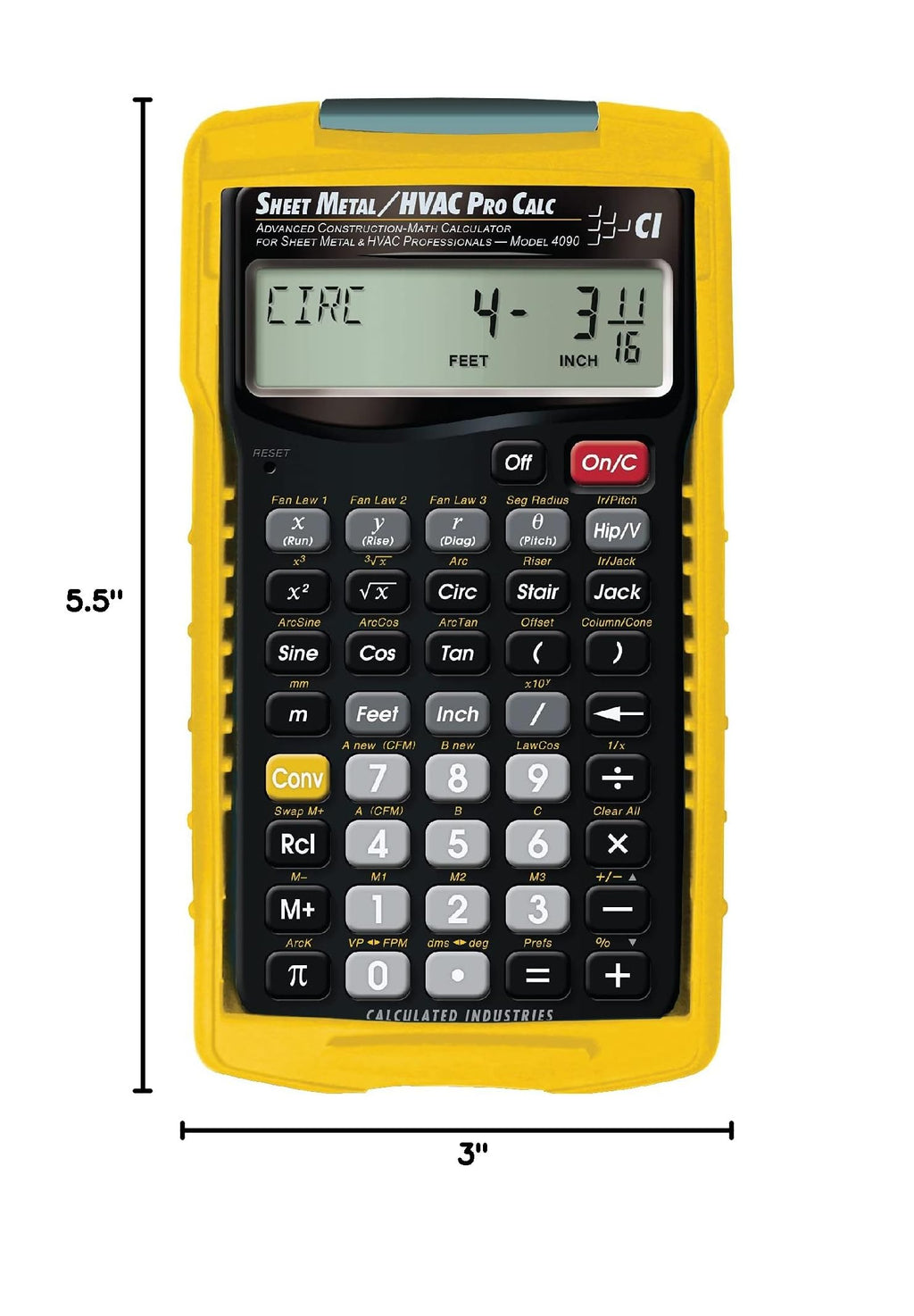 Sheet Metal HVAC Calculator U271726