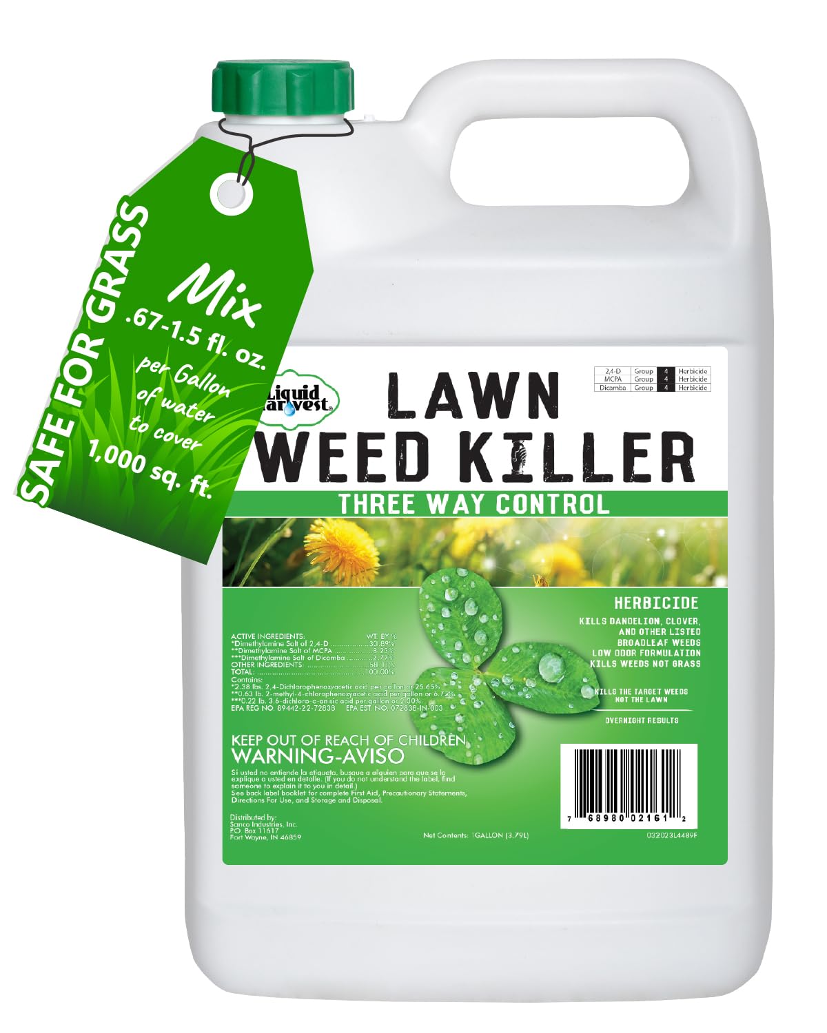Concentrated Broad Spectrum Lawn Weed Killer K6977
