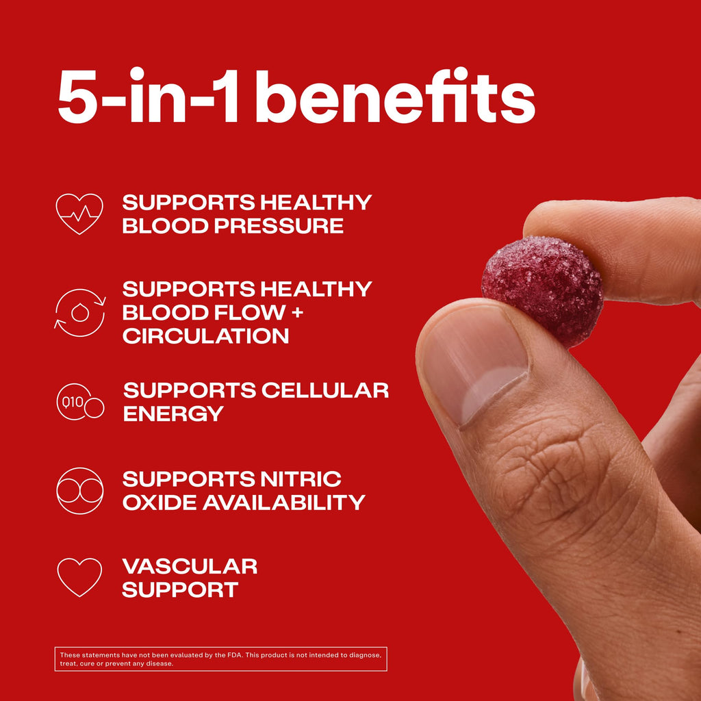 Heart Gummies 150mg CoQ10 60 Ct P780