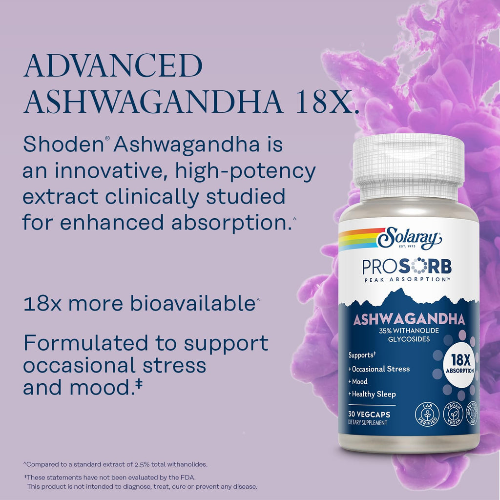 Ashwagandha Root and Leaf Extract 240 mg Vegan Capsules O314