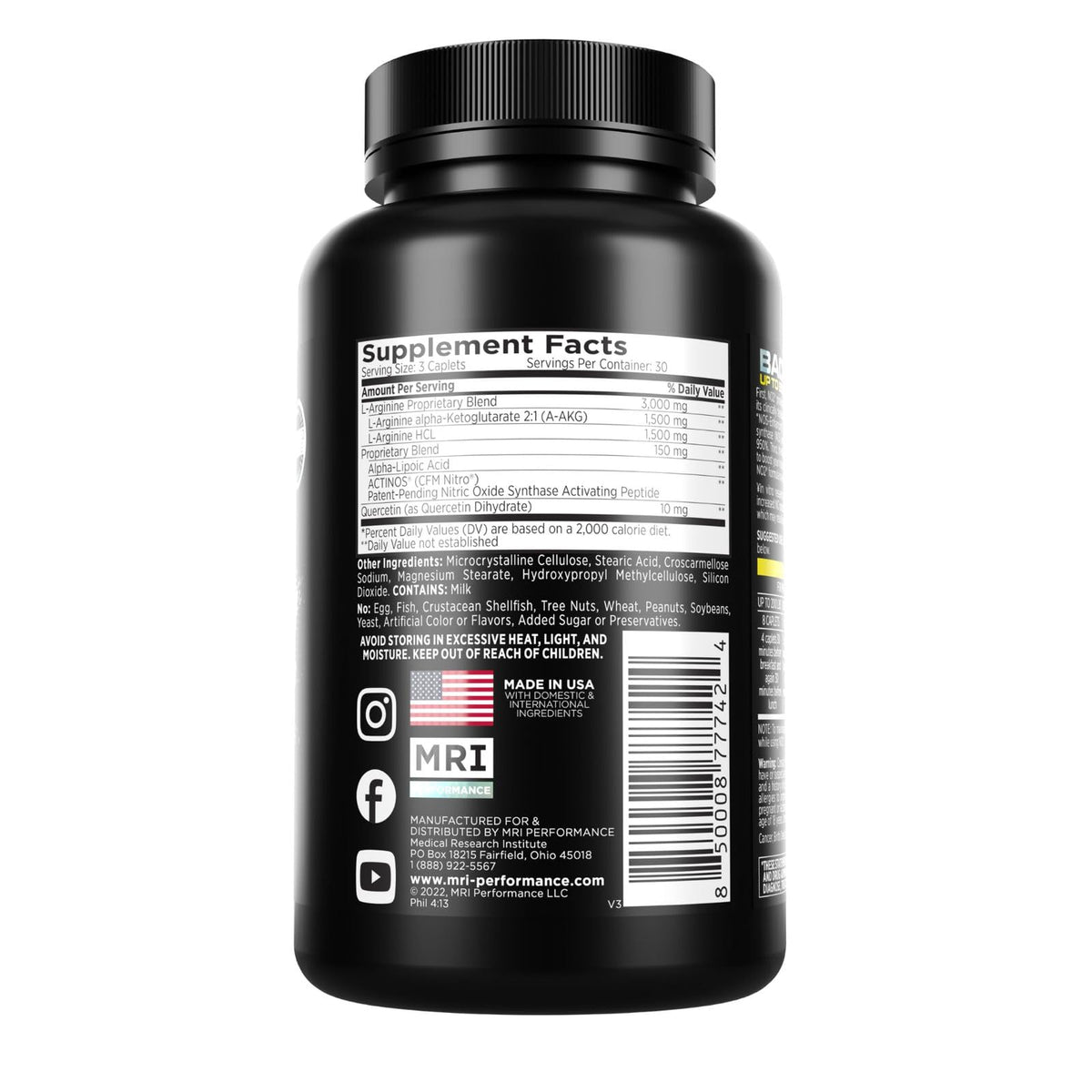 L-Arginine & AAKG 90 Caplets 2 Pack V6797